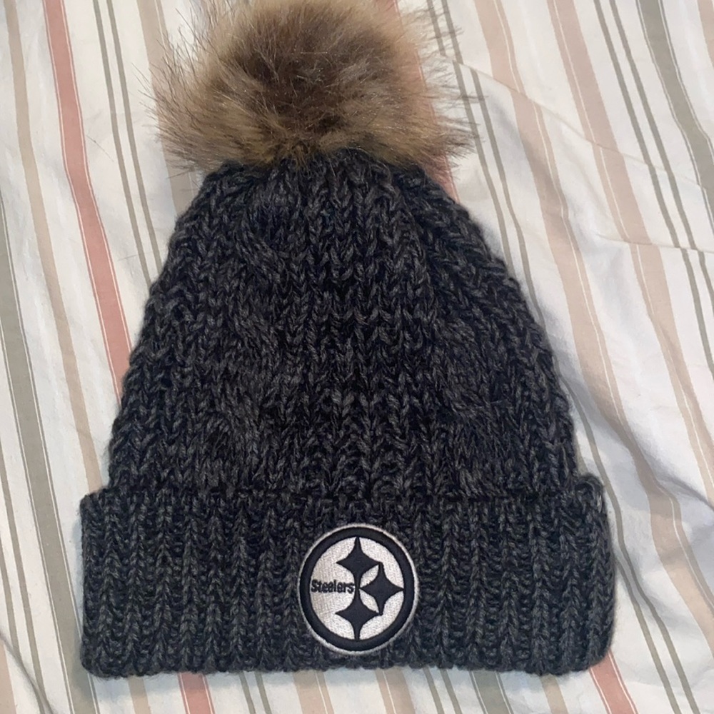 Steelers winter hat